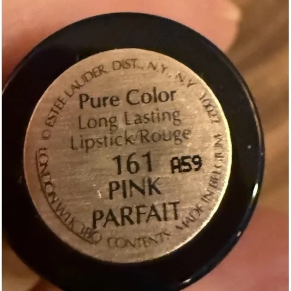 Estee Lauder Pure Color Long Lasting Lipstick 161 Pink Parfait Shimmer full size